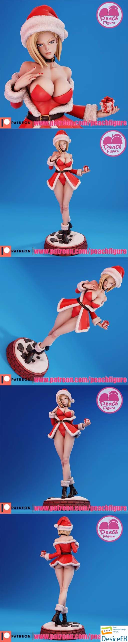 Android18 Mrs Claus - Image 9