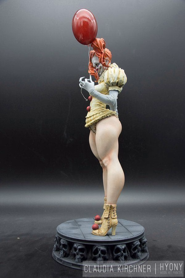 Pennywise Terror Girl STL Printable file - Image 7