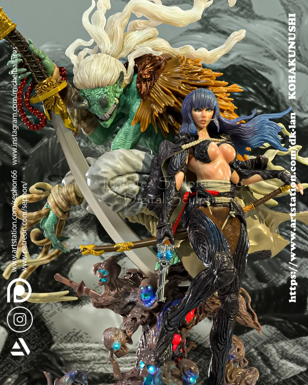 Kohakunushi STL file for 3D printing