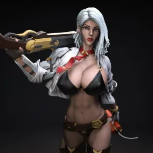 Ashe NSFW Overwatch