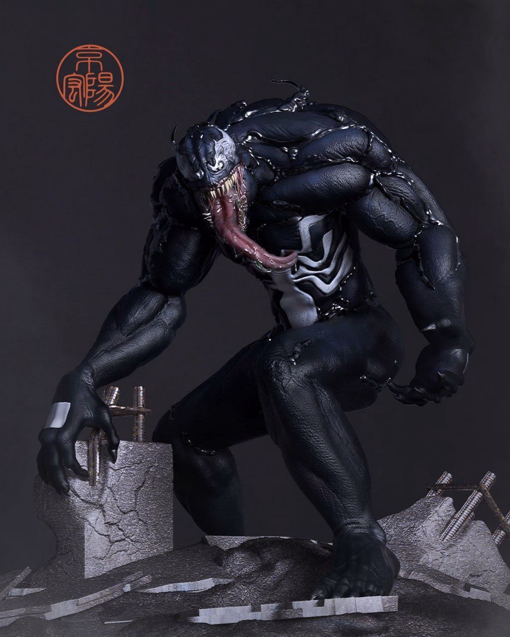 Symbionte Venom STL file for 3D printing