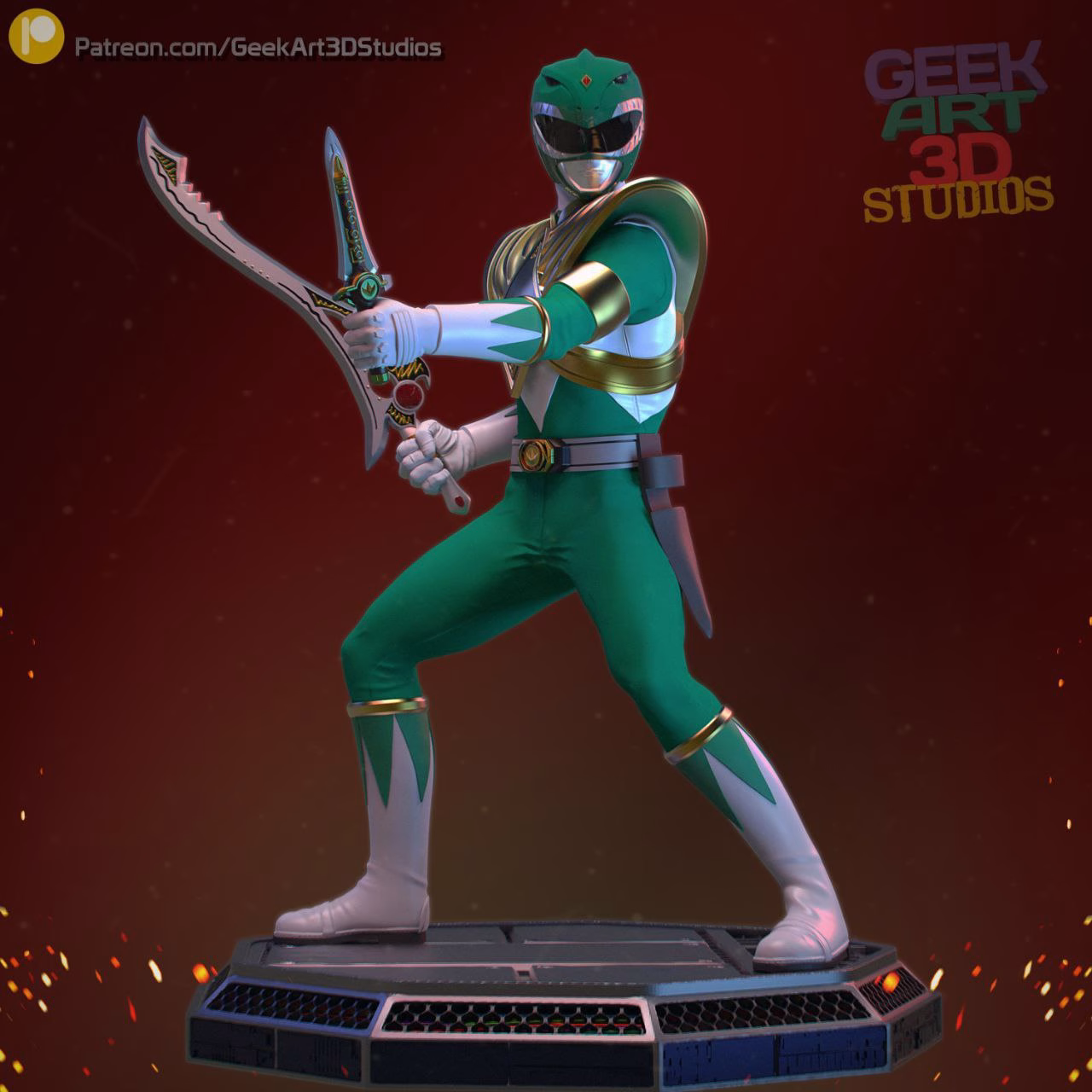 Power Ranger Green