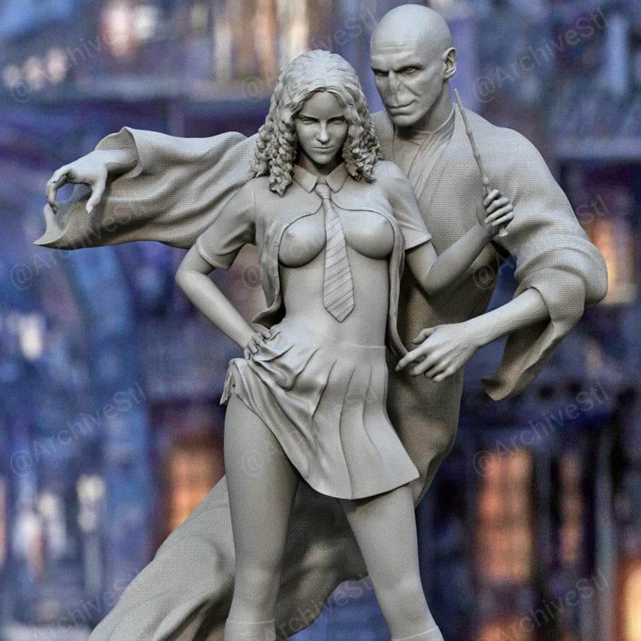 Hermione and Voldemort + NSFW - Image 8