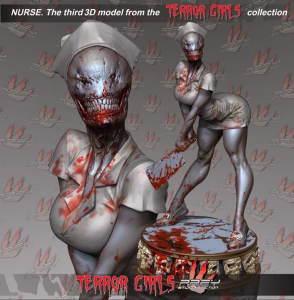 Nurse Terror Girl  STL Printable file