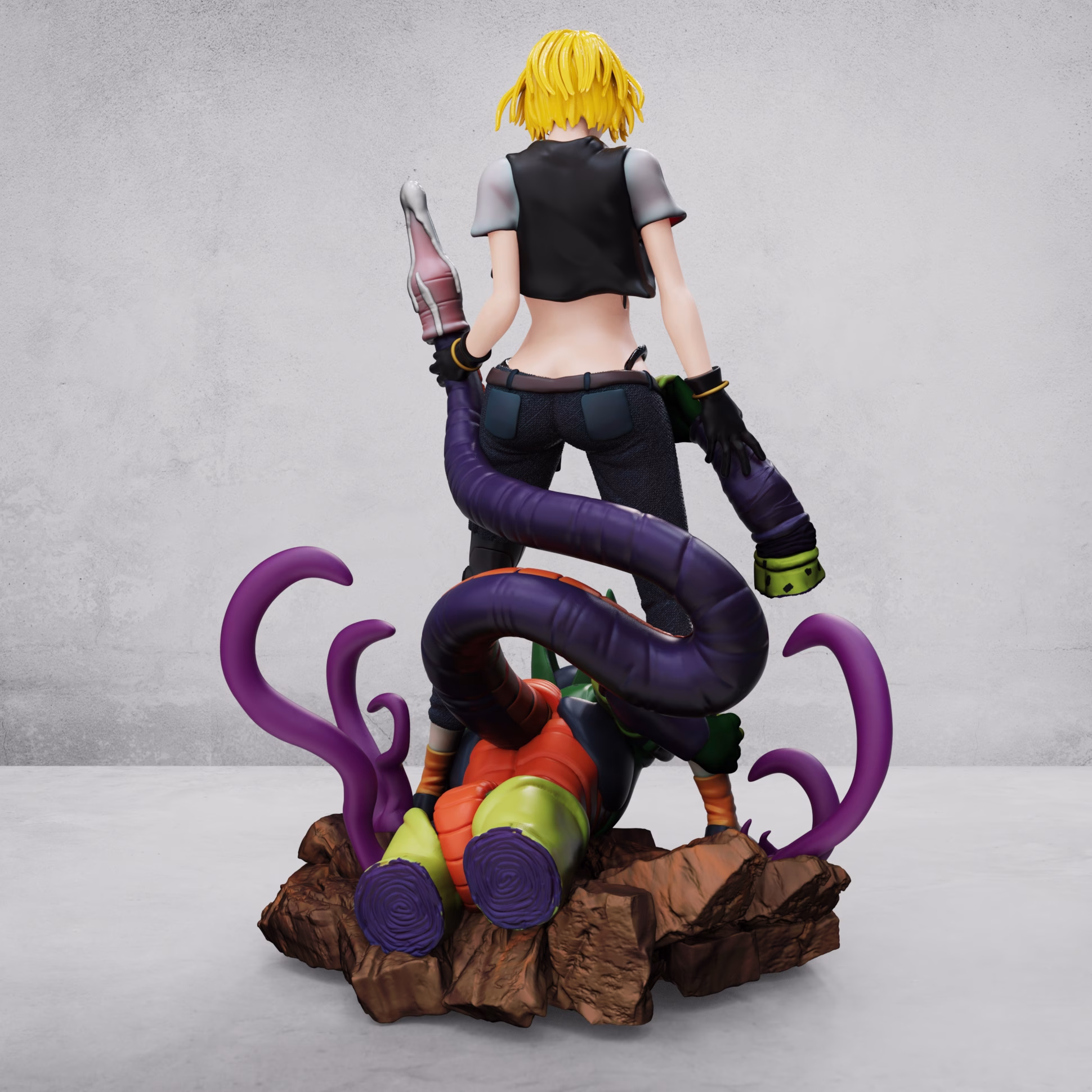 Android 18 vs Cell - Image 5