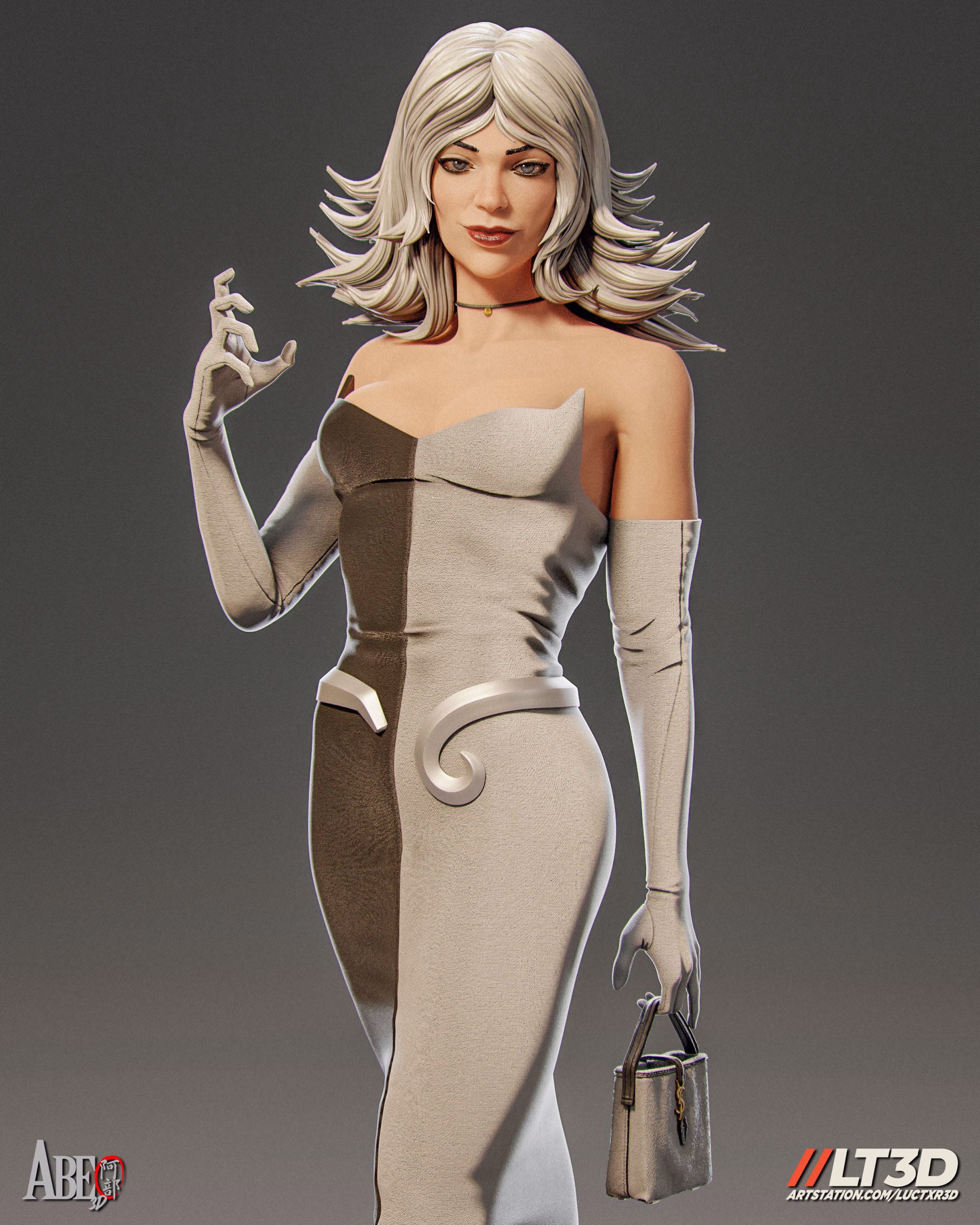 Black Cat Hellfire Gala STL file for 3D printing