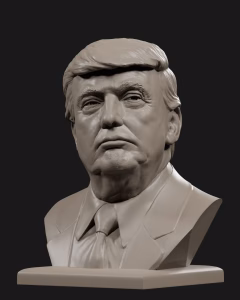 Donald Trump Bust