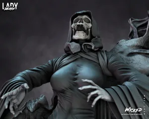 Lady Death Sculpture