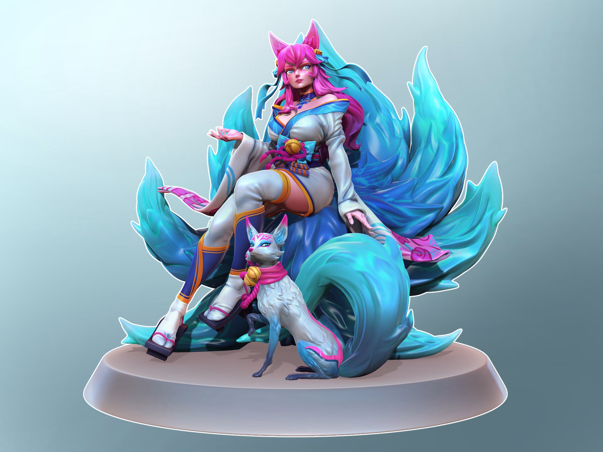 Rubim Sprite Blossom Ahri - Image 4
