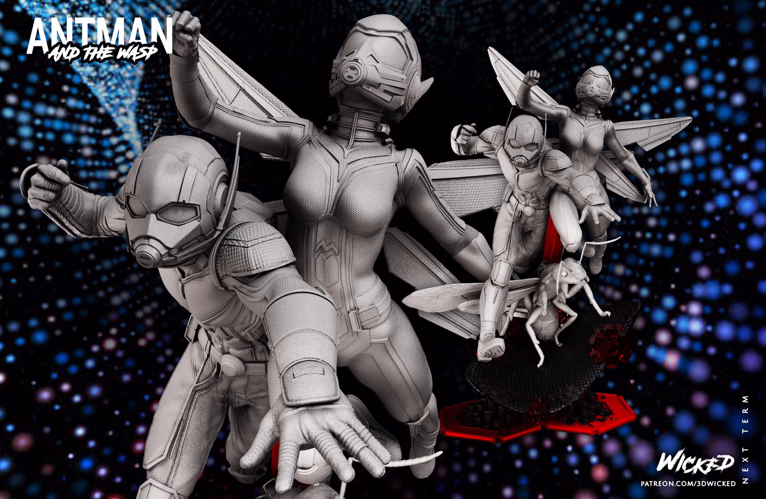 Ant Man and The Wasp Diorama