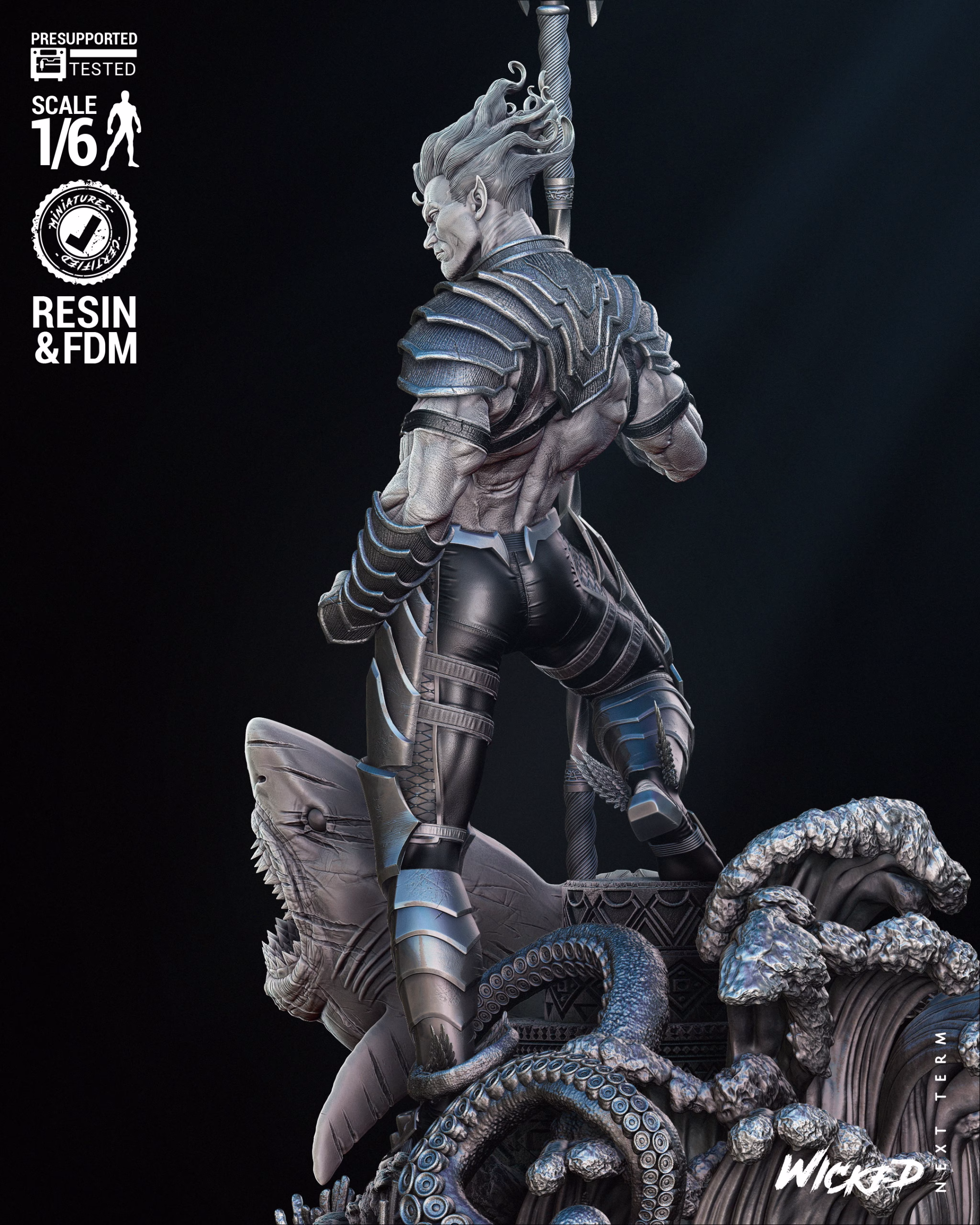 Namor Modern Sculpture - Image 13