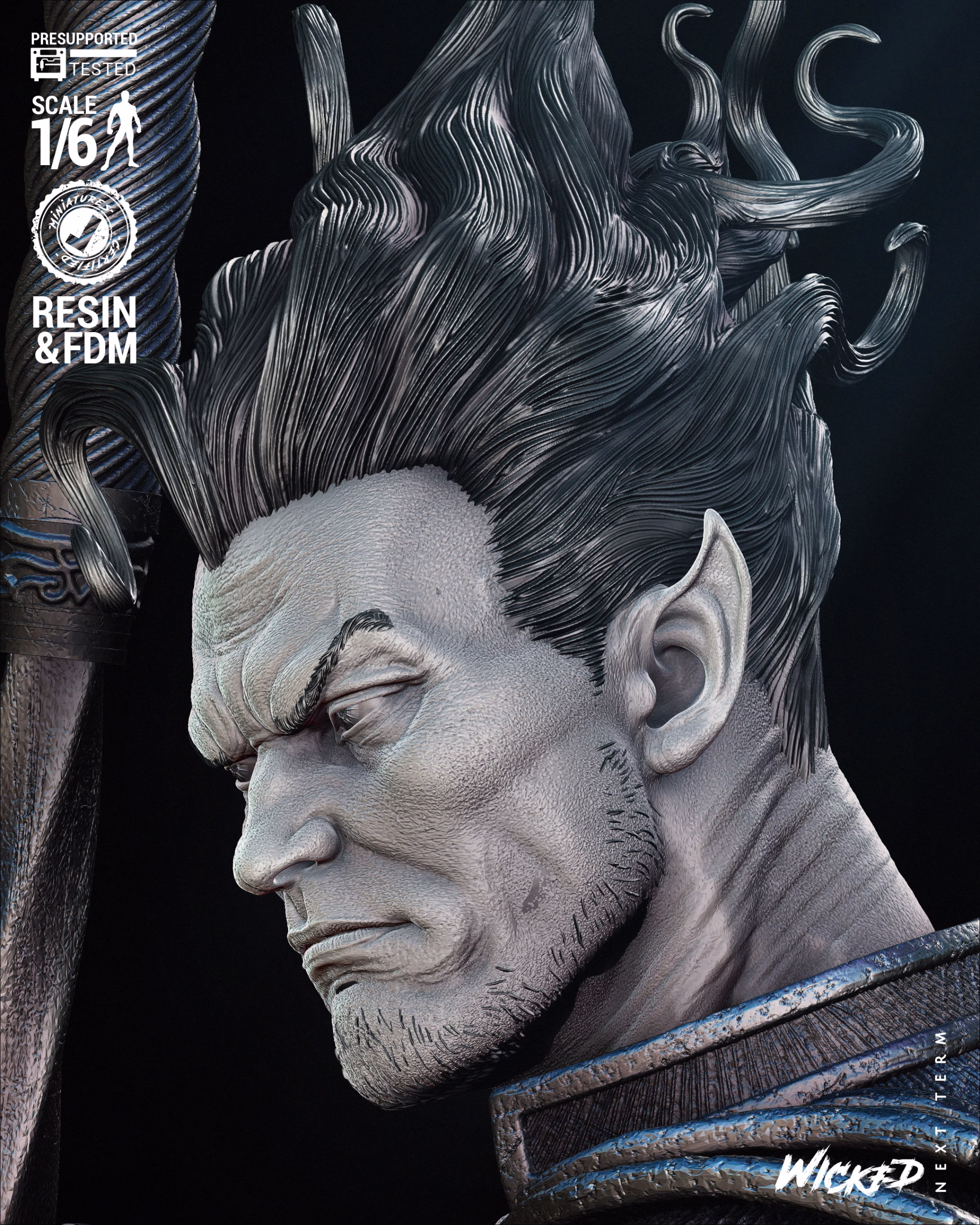 Namor Modern Sculpture - Image 11