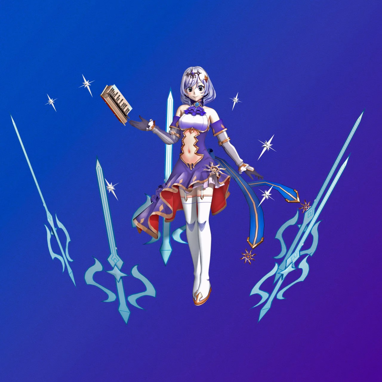 Fiona Hoshimi Twinkle Starknights STL file for 3D printing