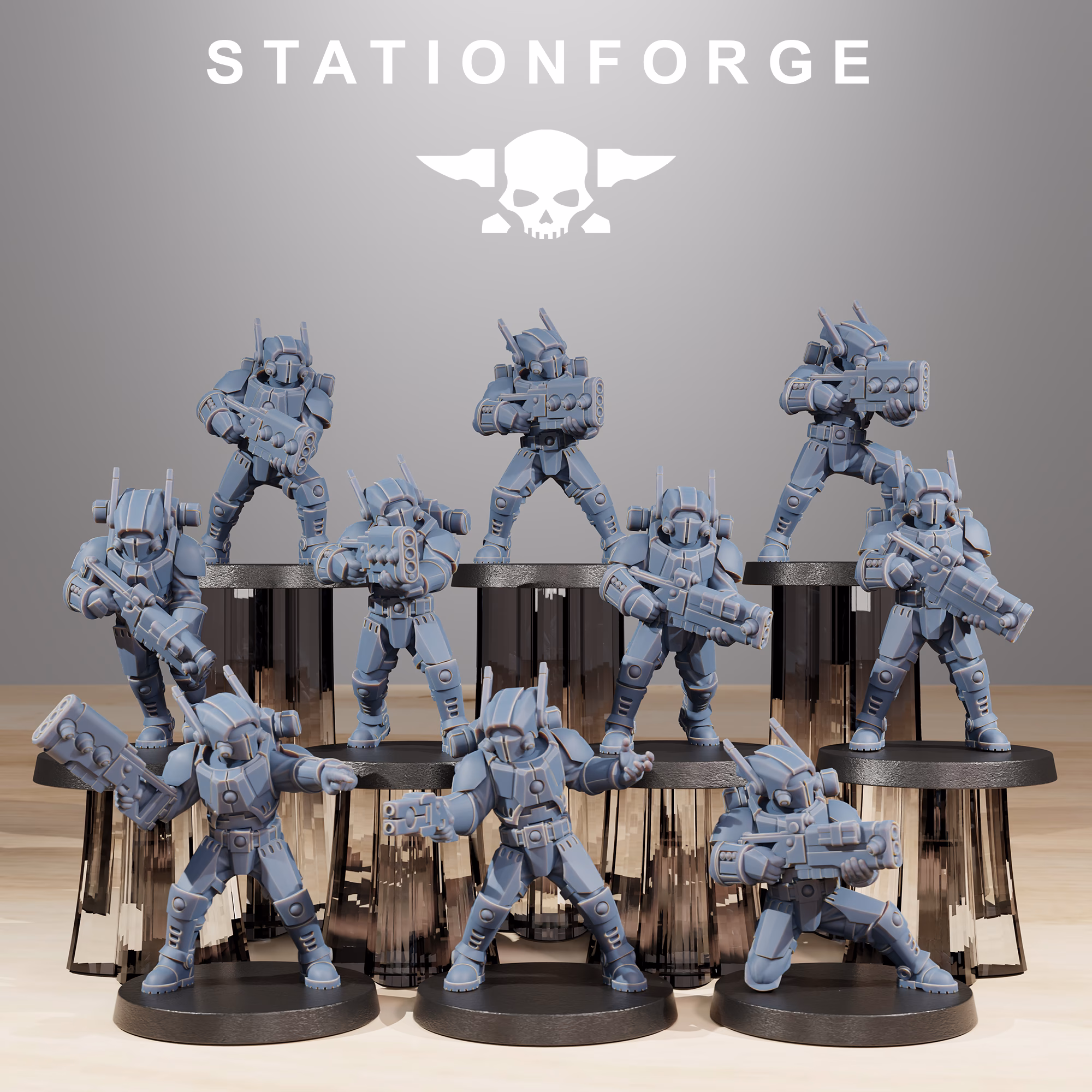 Tarion Clone Infantry STL file for 3D printing