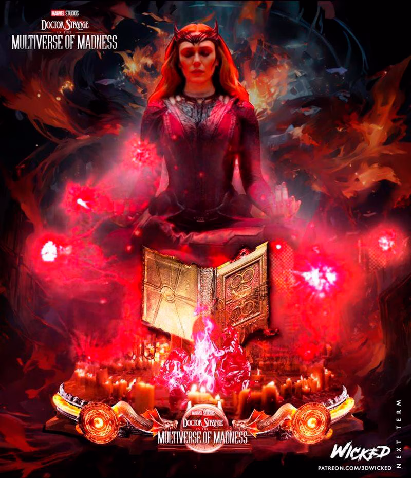 Scarlet Witch Second STL file for 3D printing