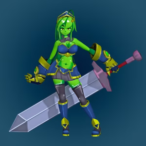 Lime the Slime Knight