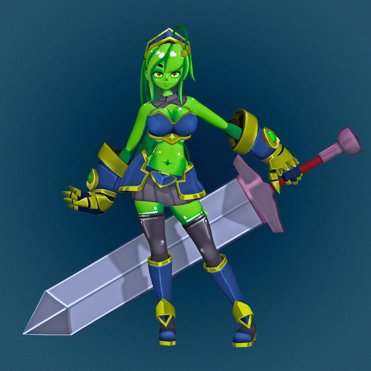 Lime the Slime Knight