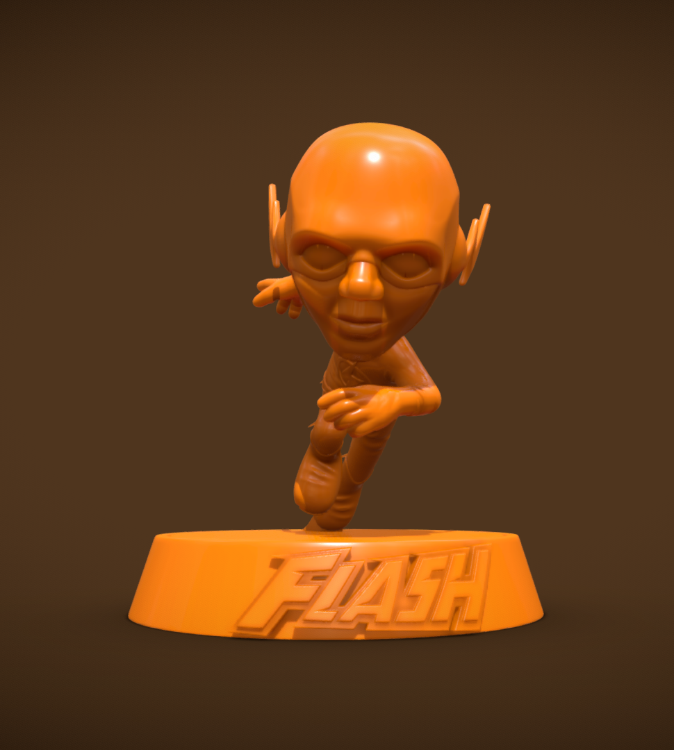 The Flash Superhero Toy Style
