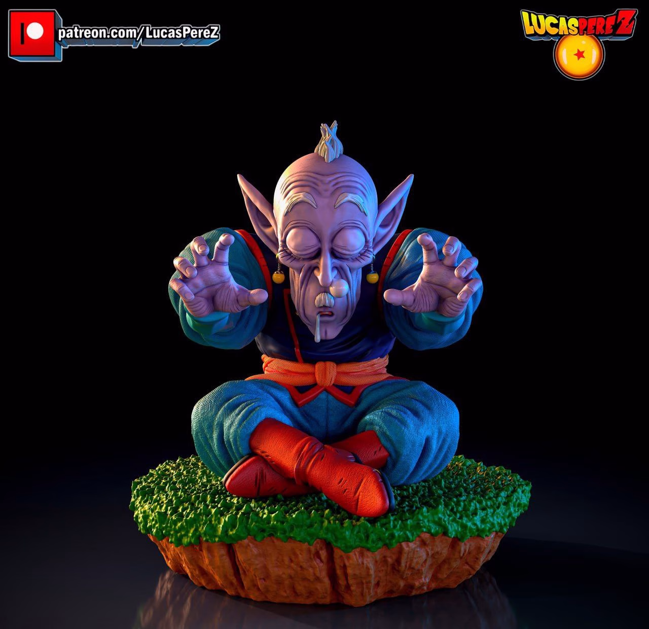Gosen Zosama Special Version STL file for 3D printing