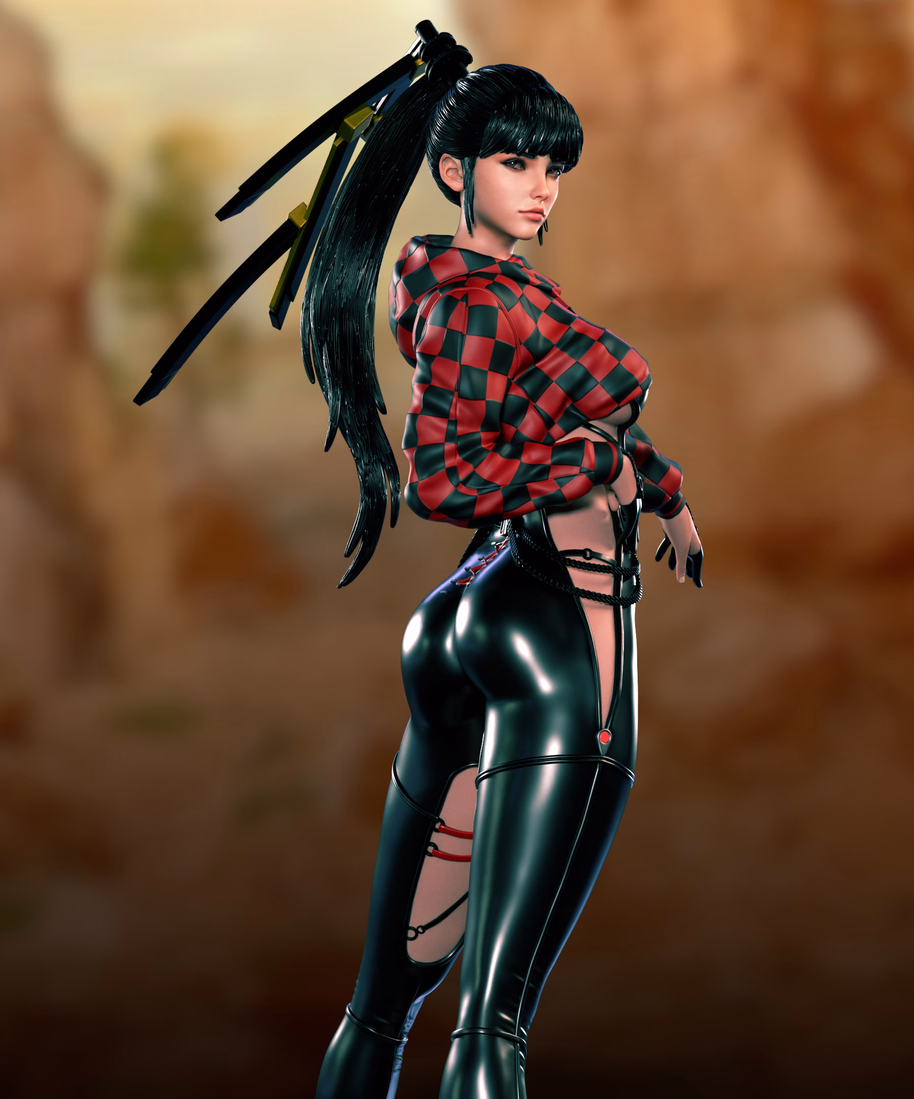 Eve Stellar Blade Racers Outfit