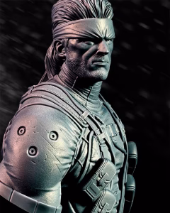 Solid Snake Bust