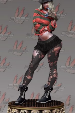 Freddy Girl STL file for 3D printing