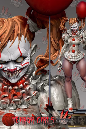 Penny Terror Girls STL file for 3D printing