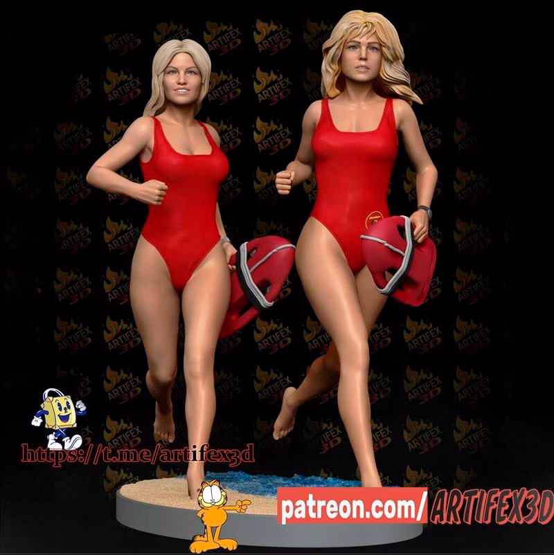 Baywatch Pamela and Erika
