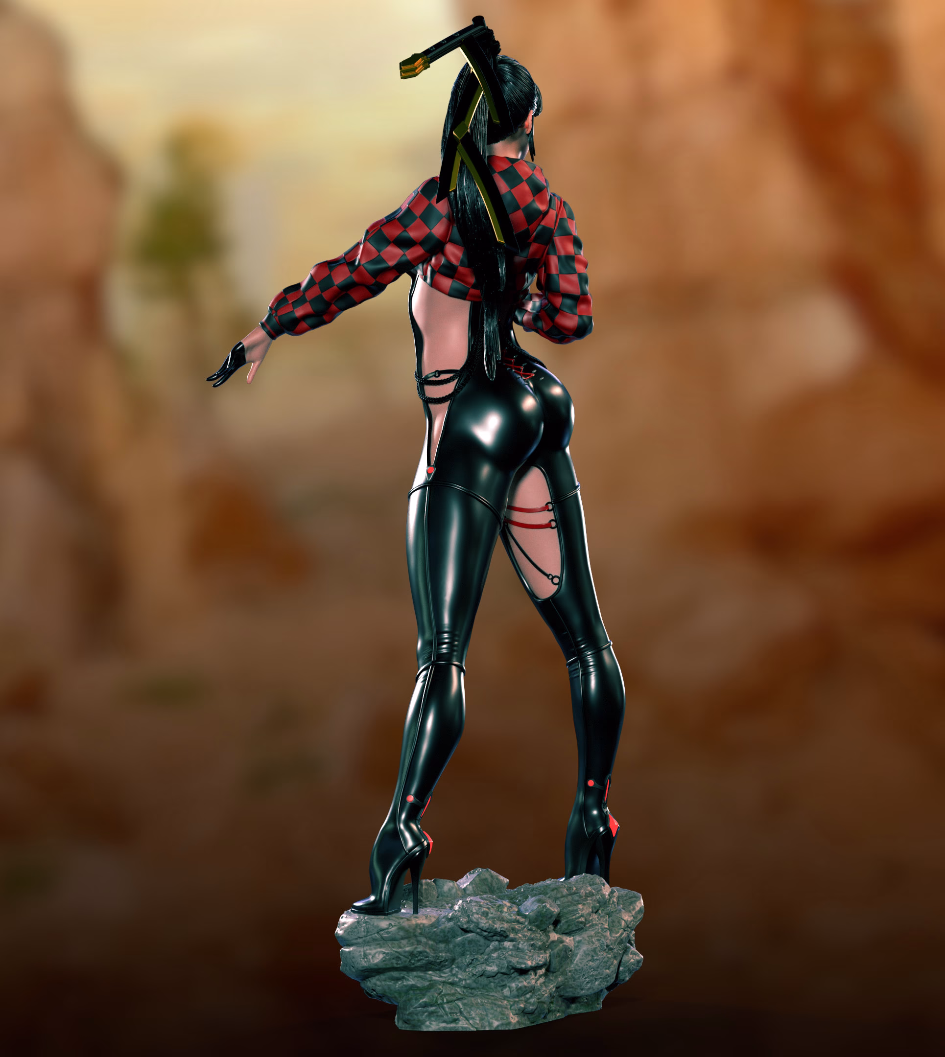 Eve Stellar Blade Racers Outfit - Image 3