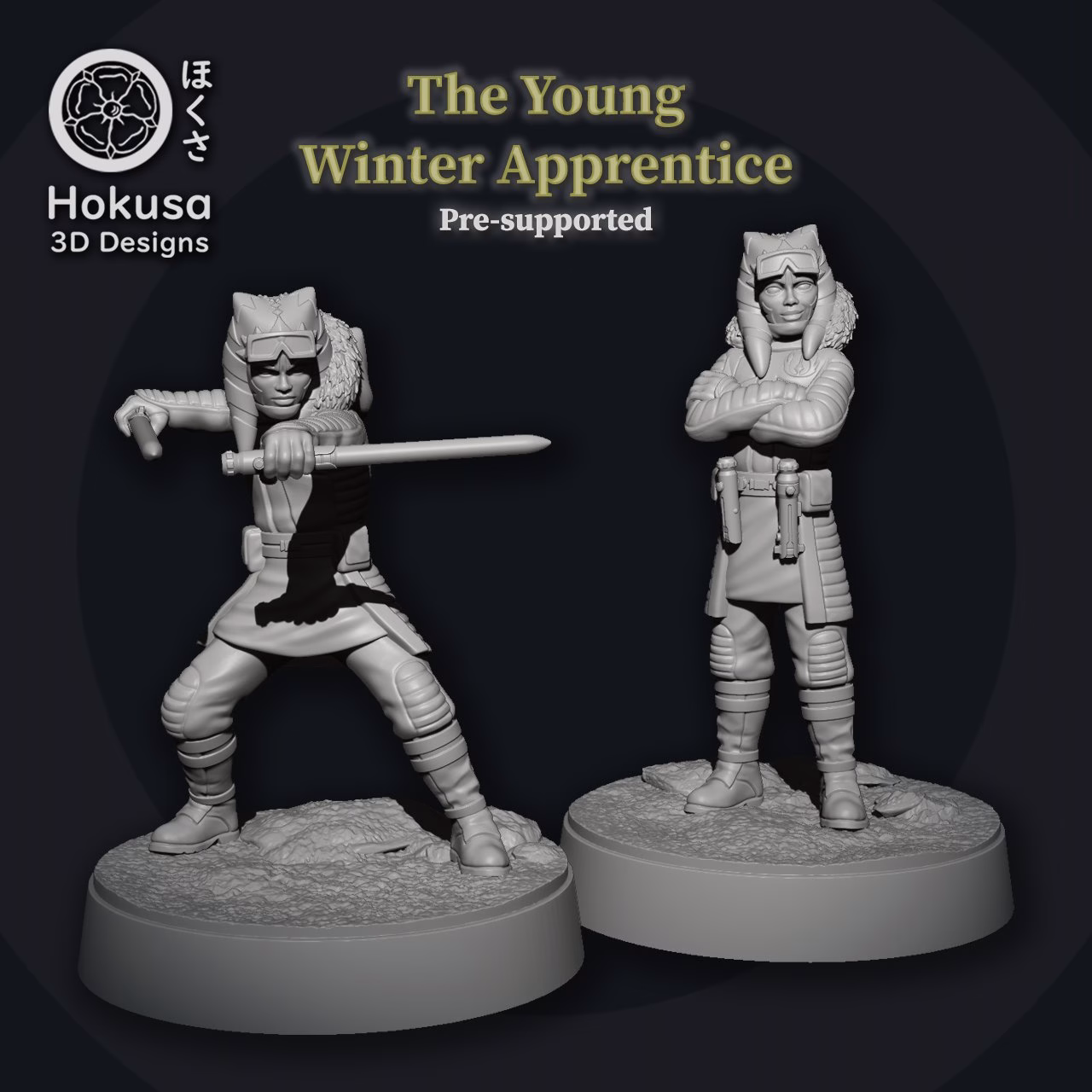 Ahsoka Young Winter Gear STL file for 3D printing