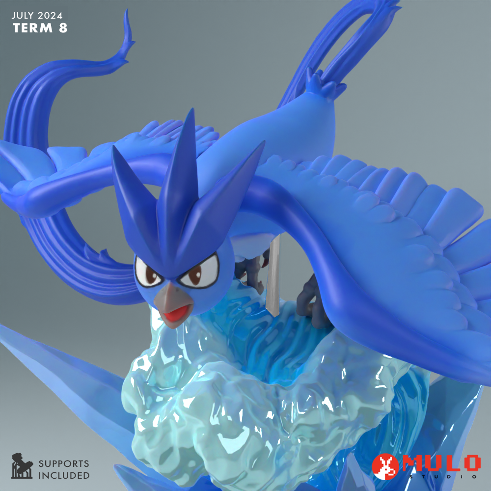 Articuno STL file for 3D printing