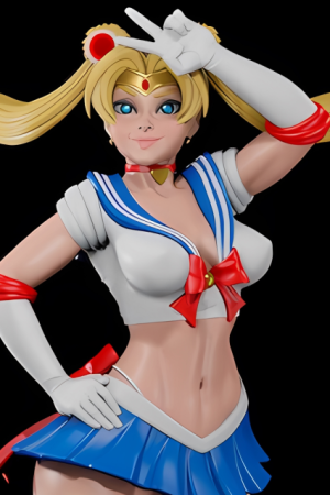 Sailor Moon Pack + NSFW STL file for 3D printing