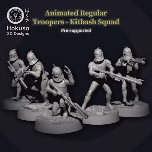 Clone Troopers501s Animated Version Kitbash
