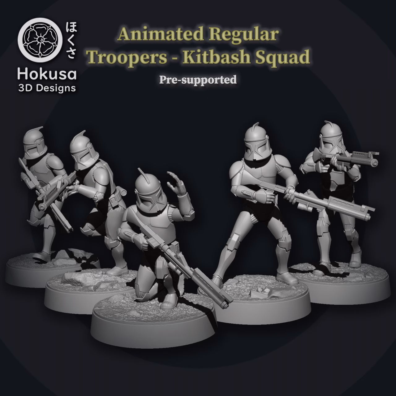 Clone Troopers501s Animated Version Kitbash