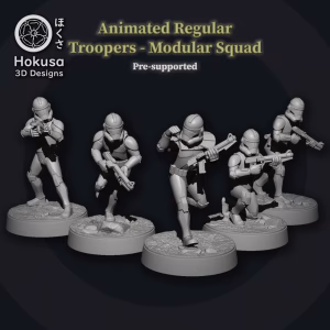 Clone Troopers501st Animated Version Modula