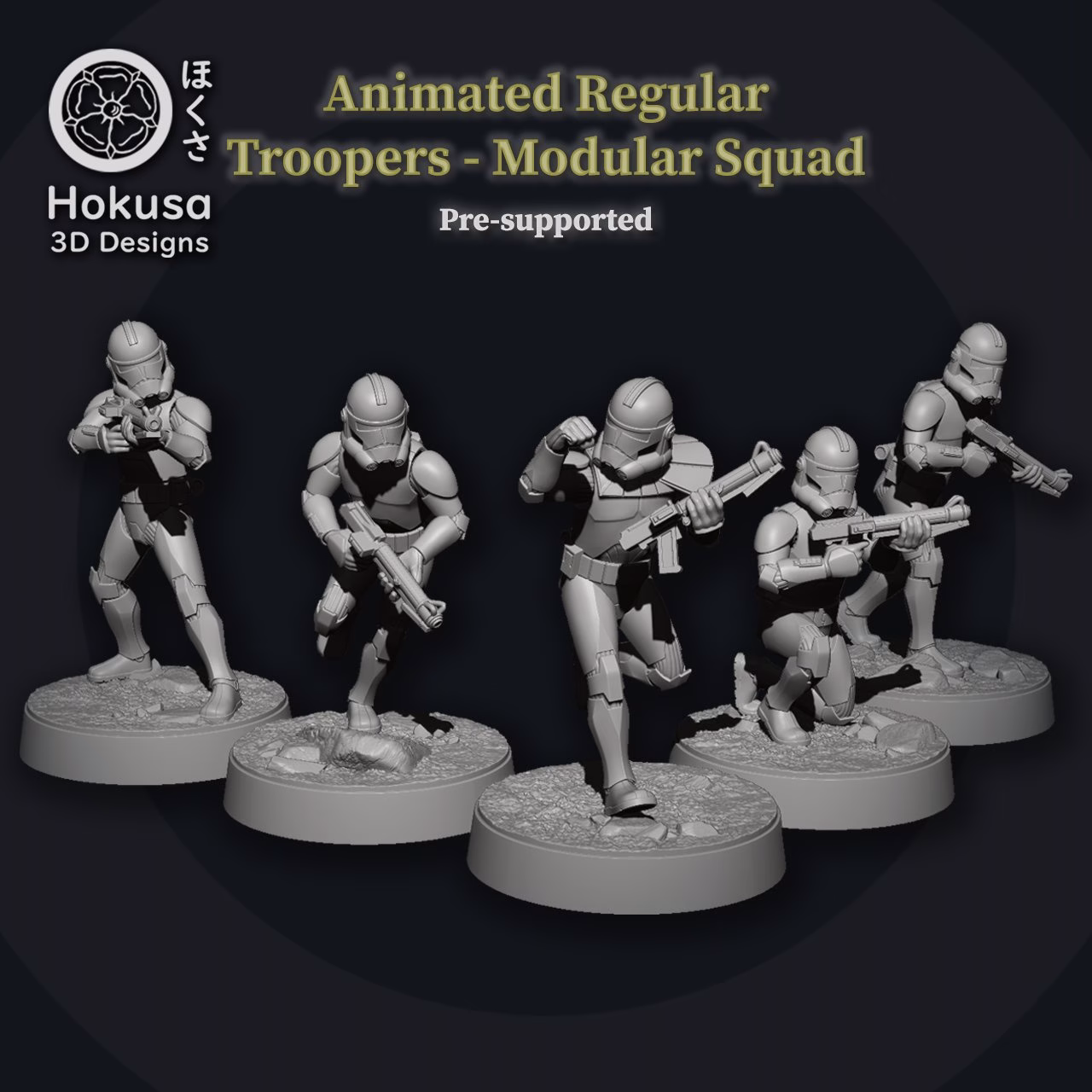 Clone Troopers501st Animated Version Modula