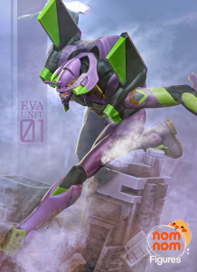 Eva-01 Neon – Genesis-Evangelion
