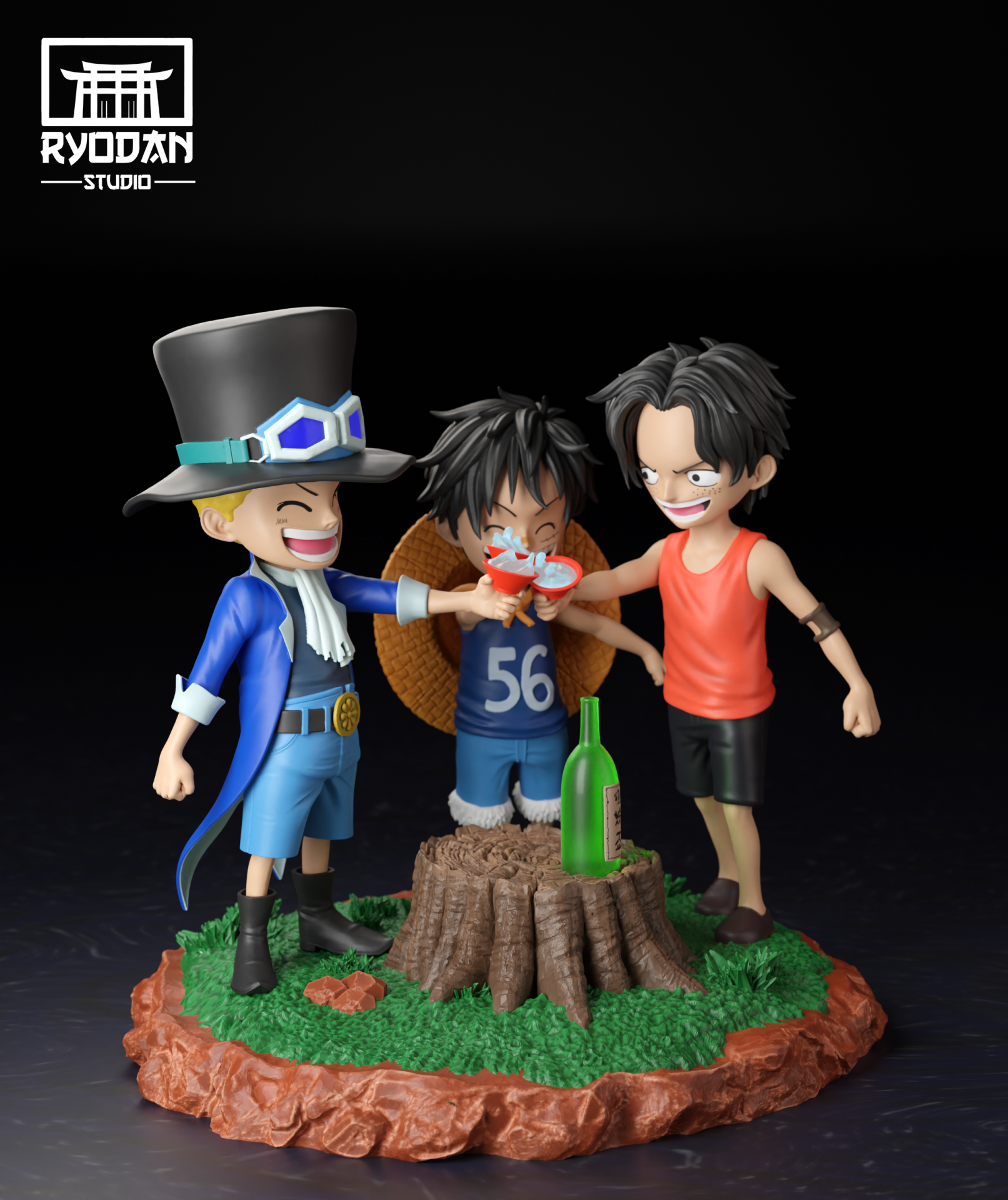 Childhood Ace Luffyand Sabo - Image 3
