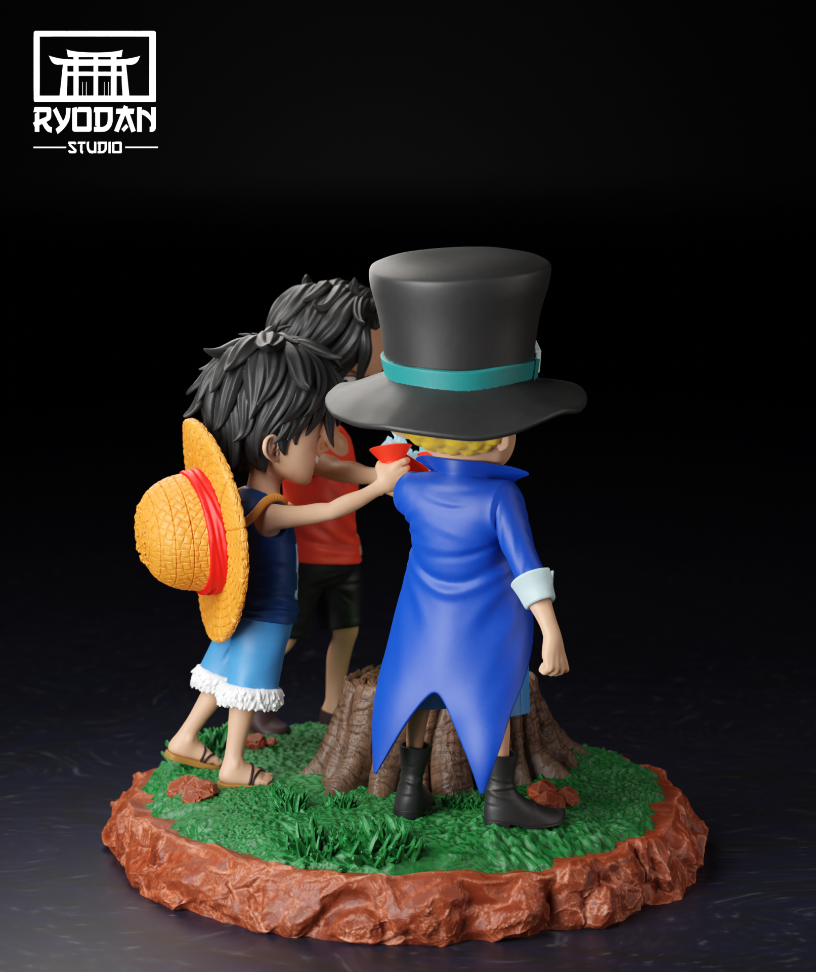 Childhood Ace Luffyand Sabo - Image 4
