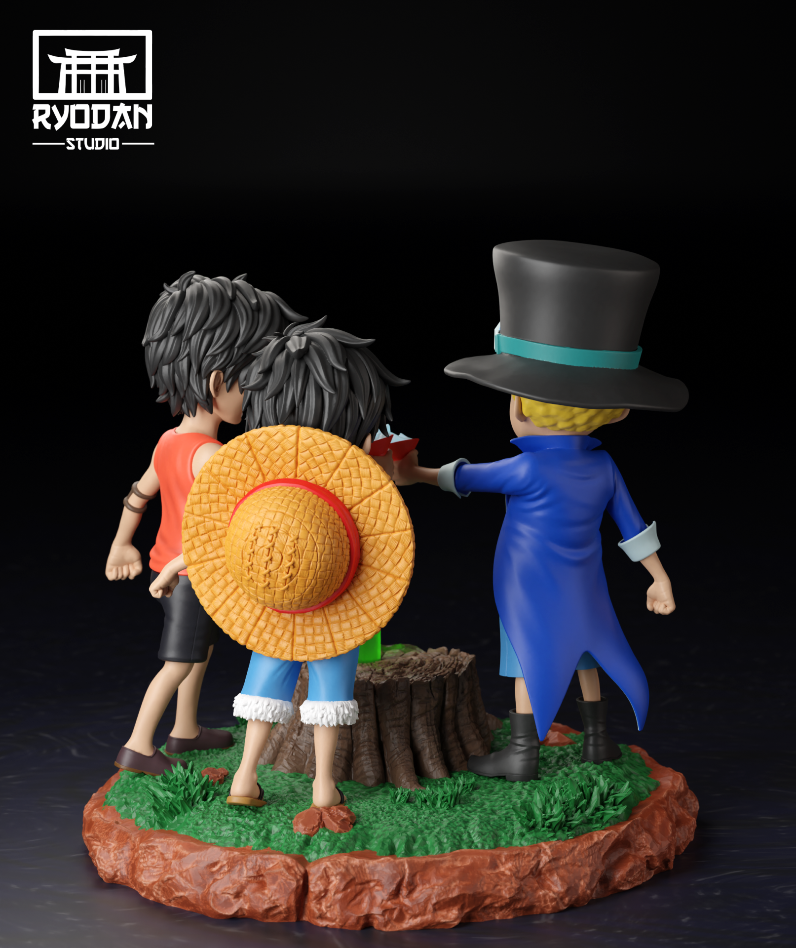 Childhood Ace Luffyand Sabo - Image 5