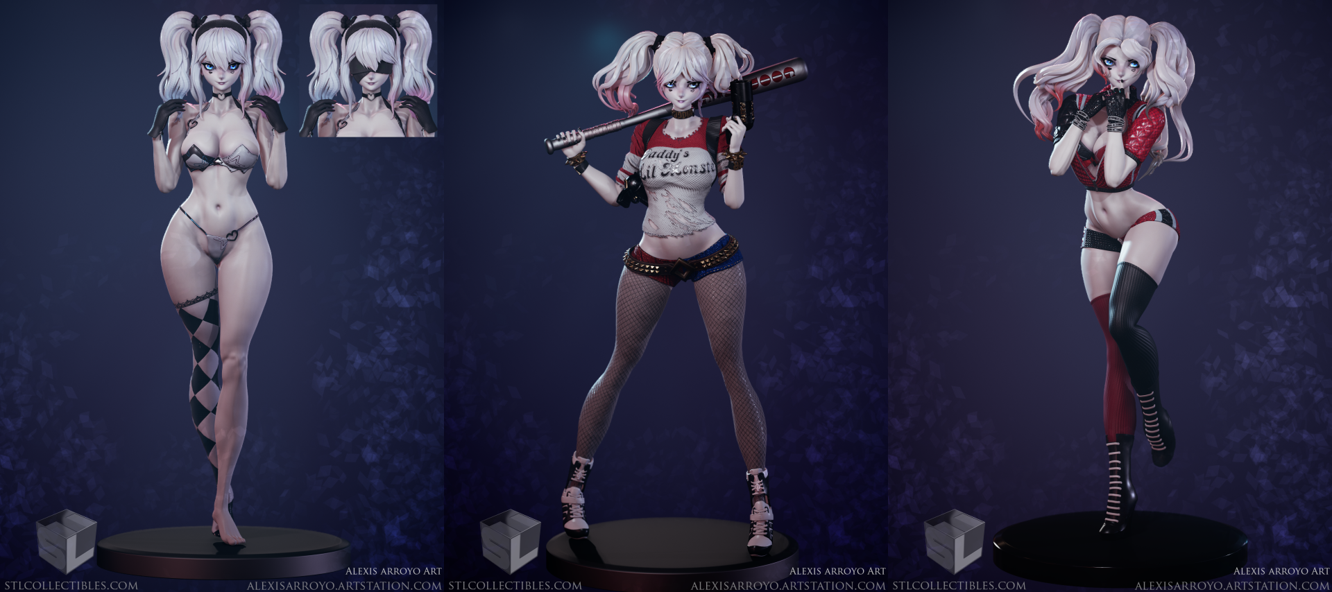 Harley-Quinn Suicide Squad SFW NSFW - Image 17