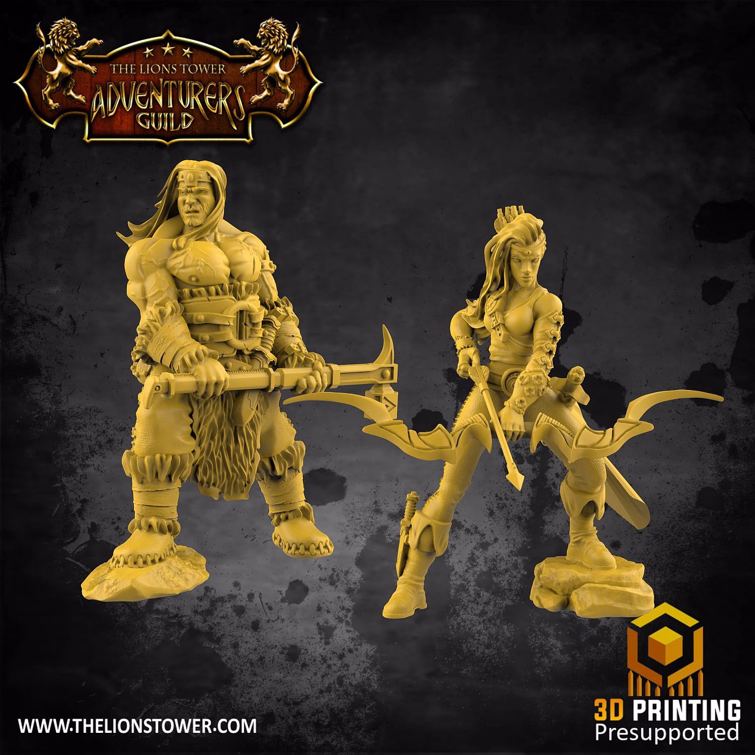 Heroes Of The Dale SetSet Of 6 X Miniatures - Image 5