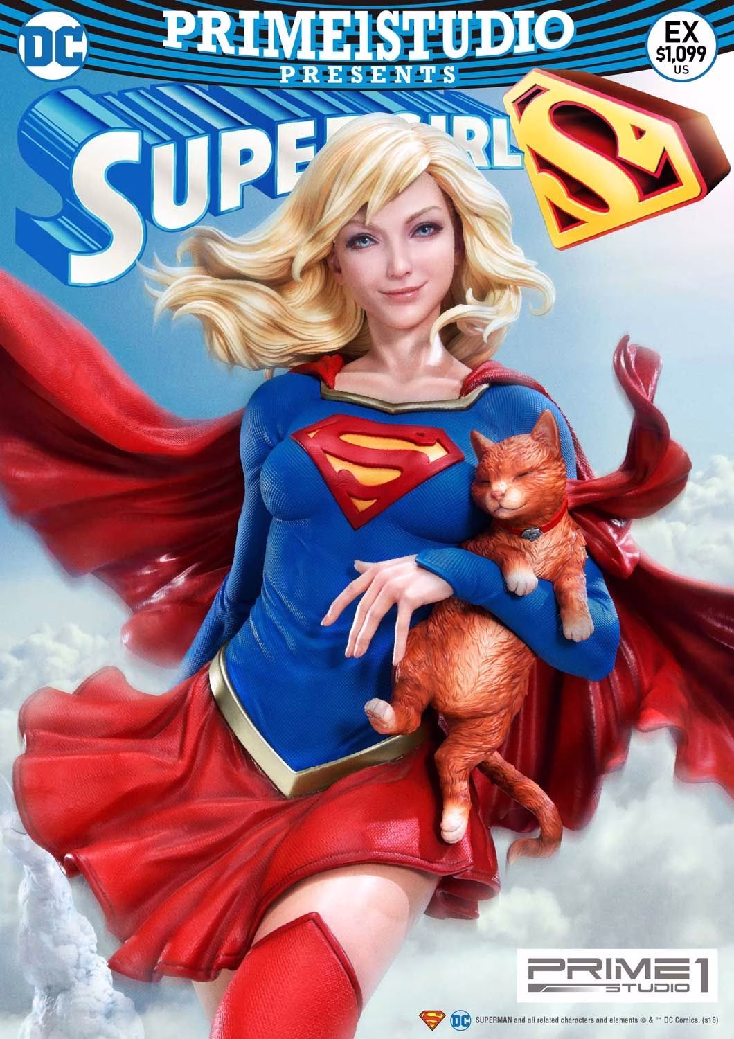 Supergirl Statue