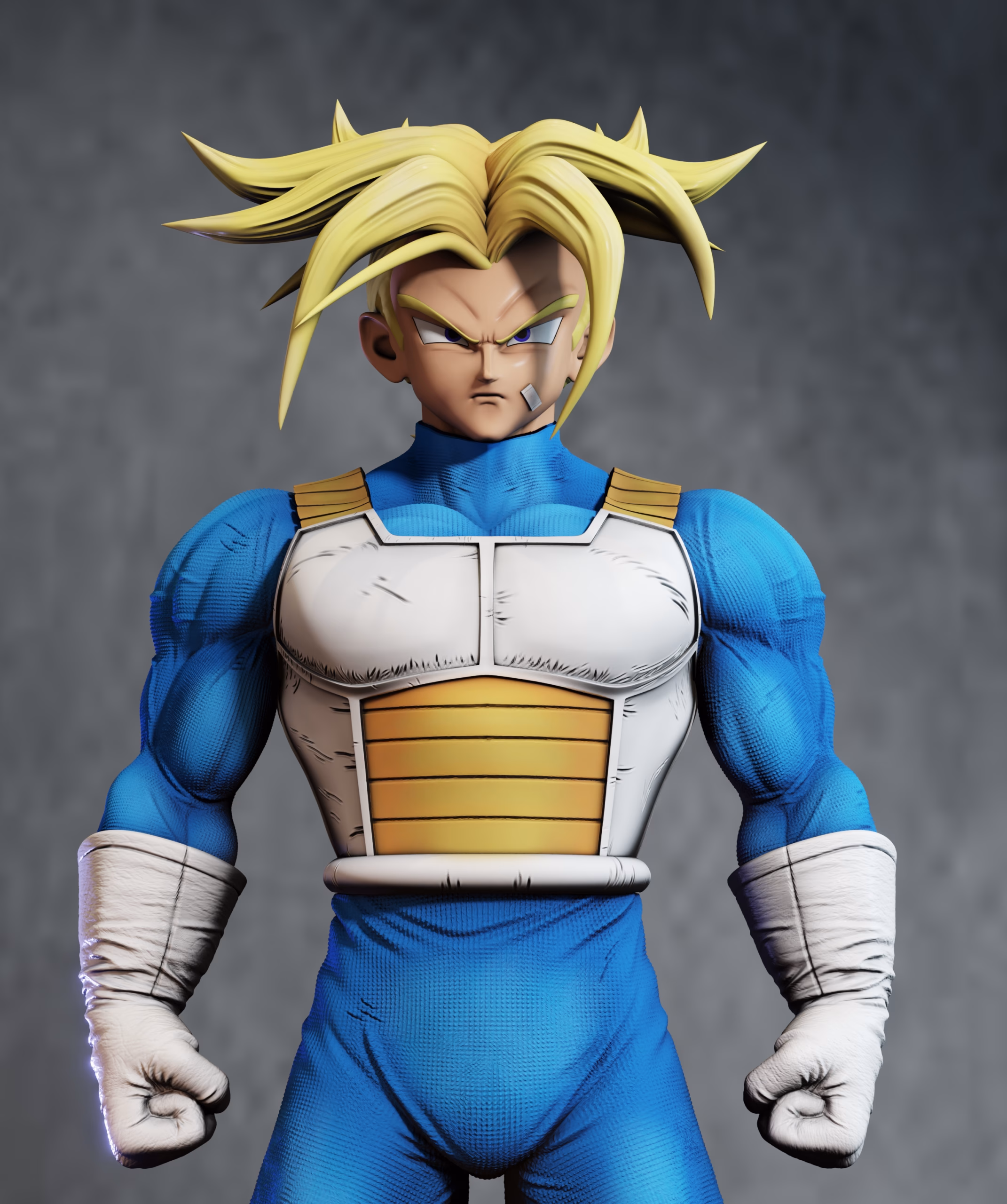 Future Trunks Saiyan Armor