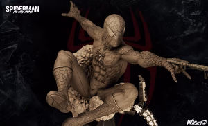 Marvel Spider Man Sculpture