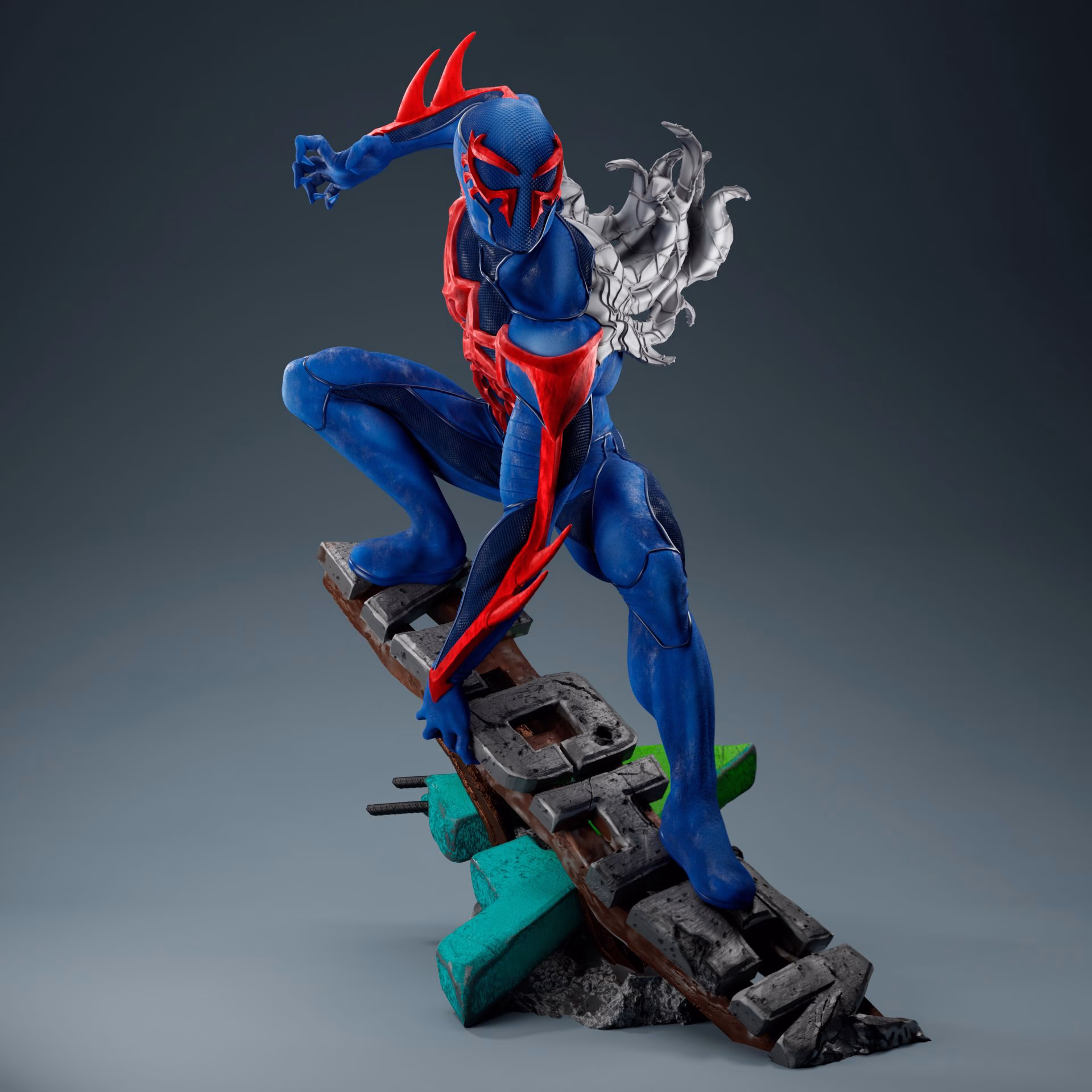 Spider 2099 STL file for 3D printing
