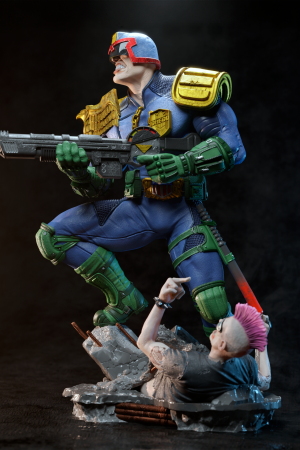 Dredd STL file for 3D printing