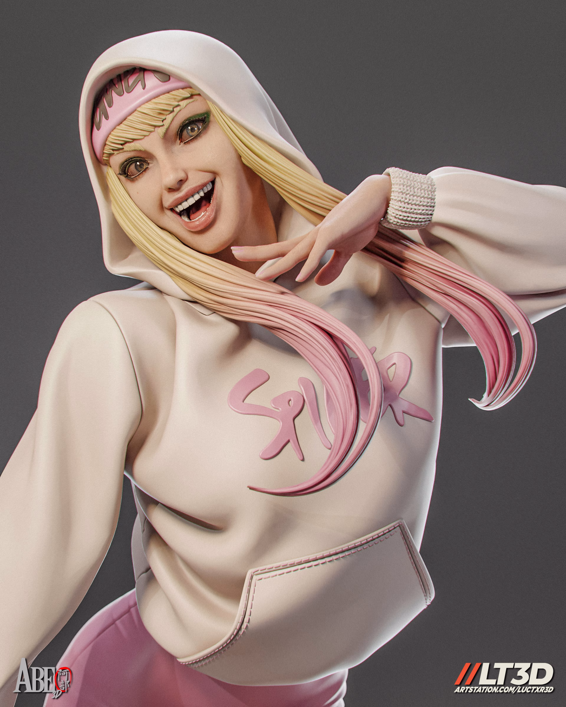 Gwen Stacy STL file for 3D printing