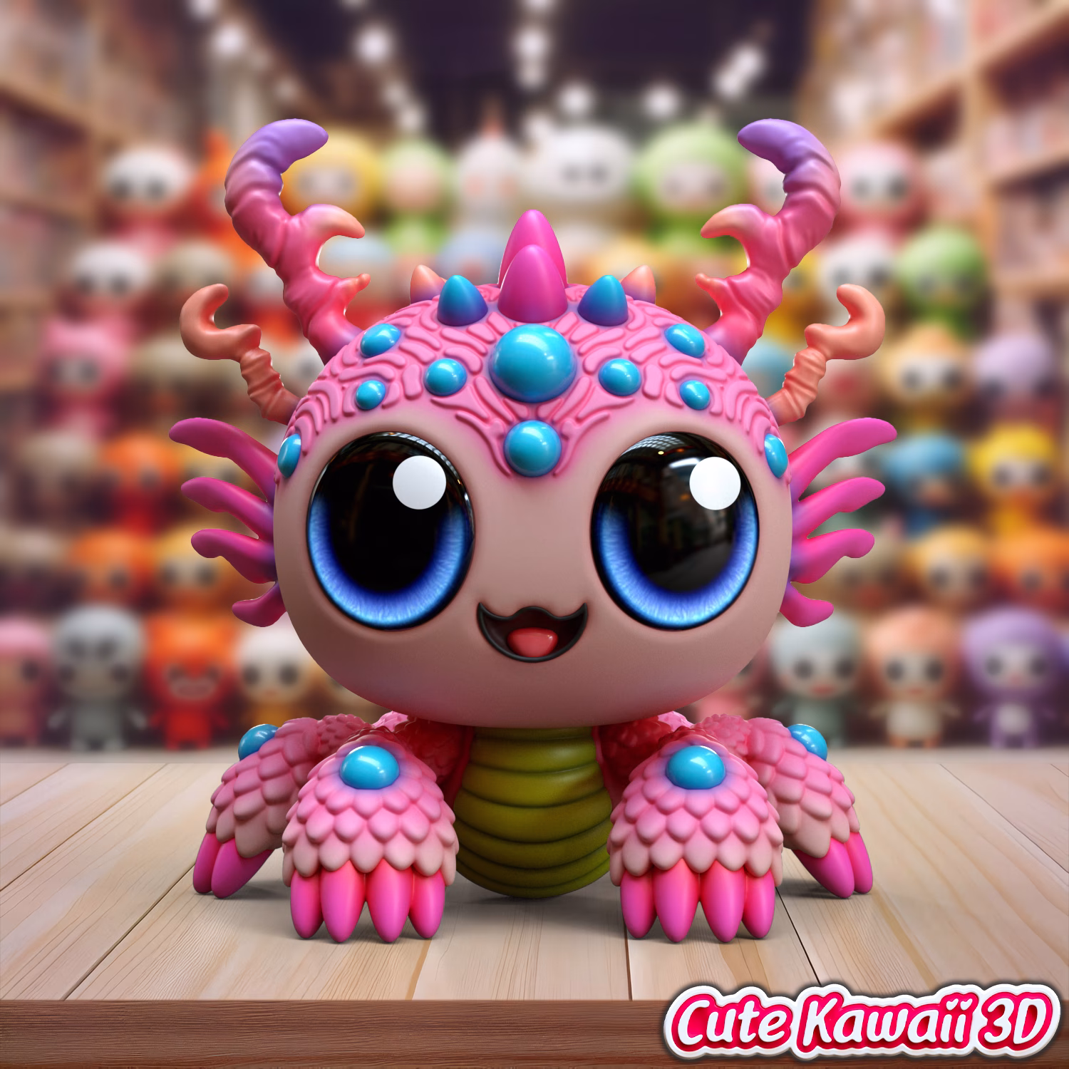 Cute Kawaii 005 STL file for 3D printing