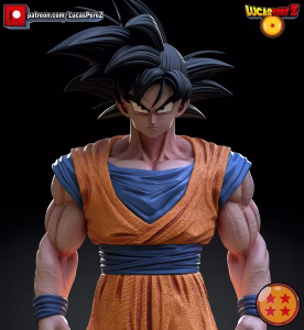 Guerrero Z Goku and SSJ